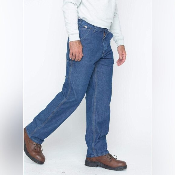 Carhartt NEW Flame Resistant Carpenter Utility Jeans Size 36 x 30 - Picture 2 of 16